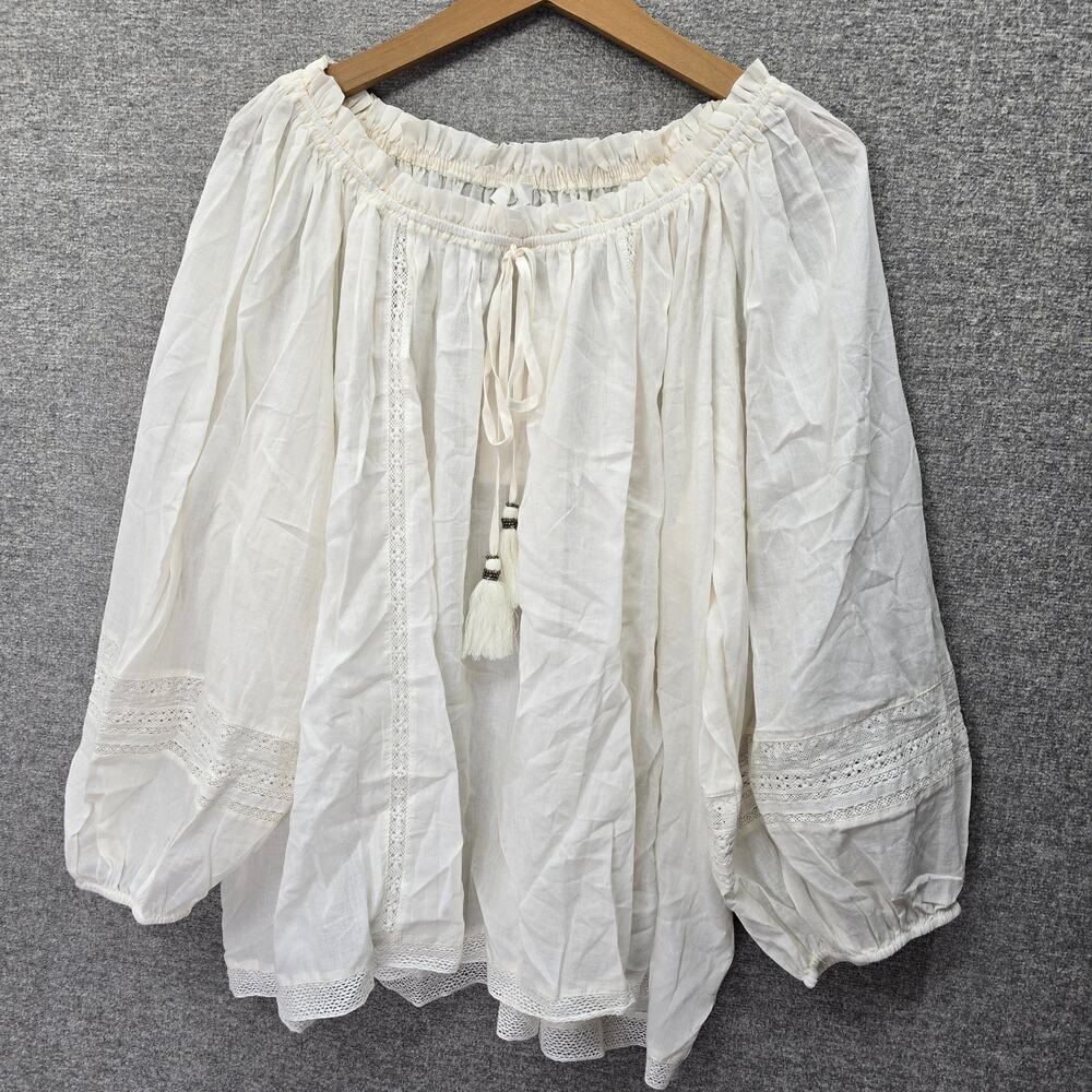 a Loves a Boho Prairie Cottage Blouse, Size XL, NWT
